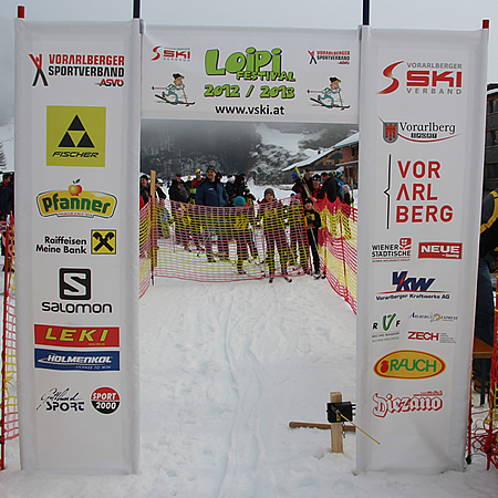 Startbogen LOIPI-Festival